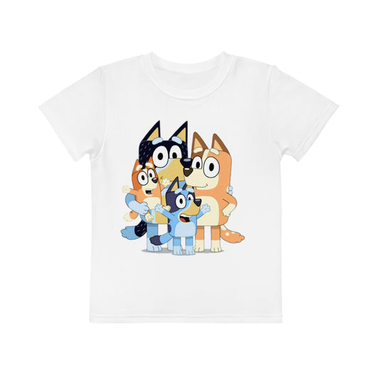 Bluey & Familie T-Shirt – Ein fröhlicher Look für kleine Abenteurer