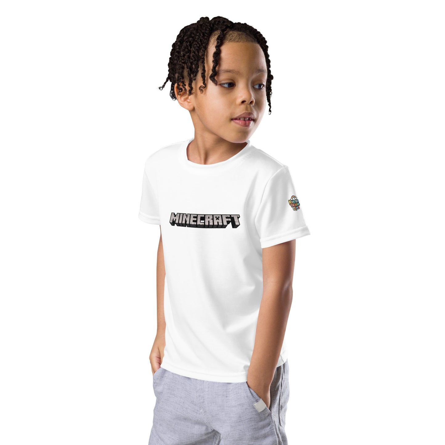 Minecraft Jungen T-Shirt – Das perfekte Shirt für kleine Bau-Meister!🚀🎮